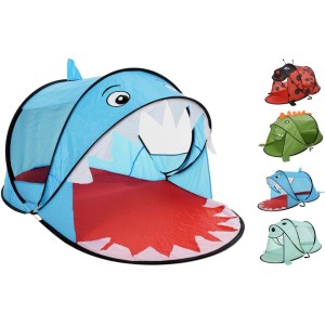 Namiot do zabawy dla dzieci w różnych wzorach zwierzęcych, idealny do użytku wewnątrz i na zewnątrz.