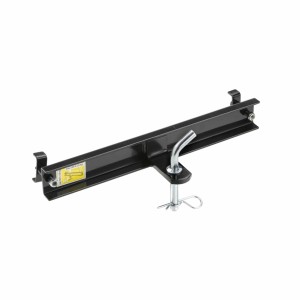 Hak holowniczy Alpina do traktorków AT3 do mocowania akcesoriów.