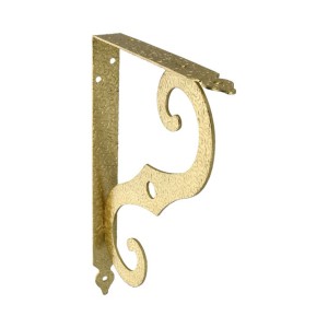 Agas Wspornik do półki 200 × 150 mm złoty ornament