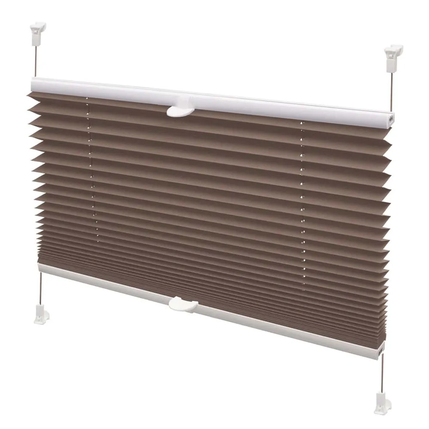 Roleta plisowana VERONA mocca 42,5 cm x 150 cm