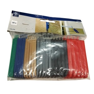 LUX Classic Kliny montażowe, 30 sztuk do poziomowania szczelin.