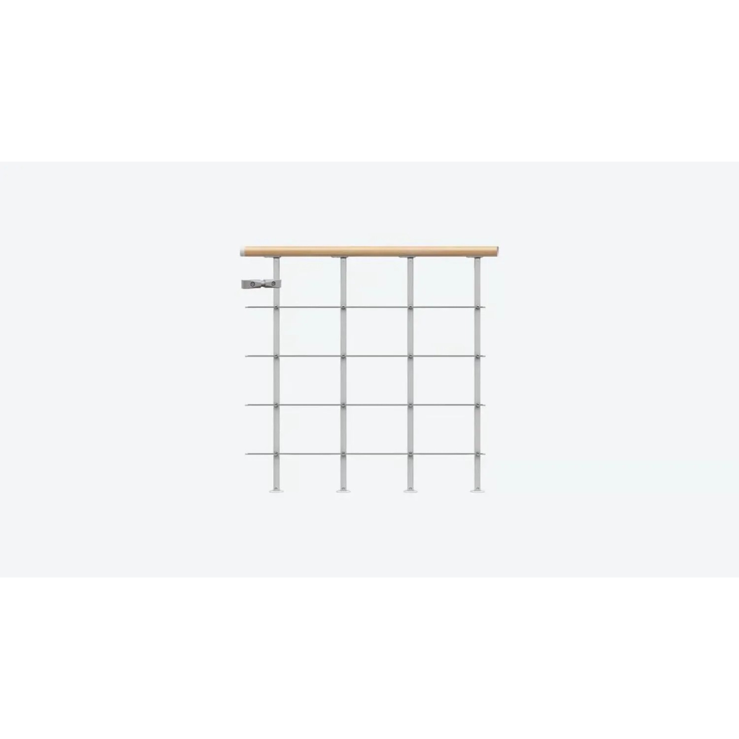 Dolle Barierka Boston początek buk lakierowany perłowy 100x300x1500 mm