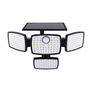 Struhm Naświetlacz solarny z czuj. ruchu BORUT LED 10W 4100K 1100lm IP65 czarny