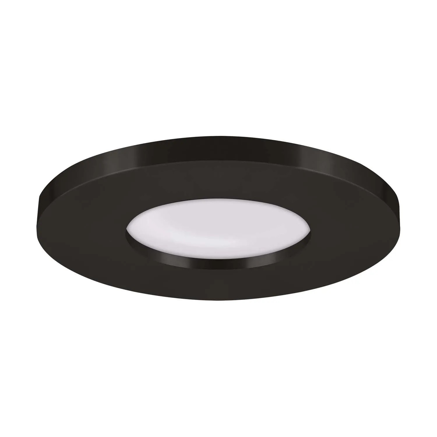 Struhm Lampa podtynkowa szczelna DUKAT C 1xGU10 35W IP44/20 śr. 8,5cm czarna