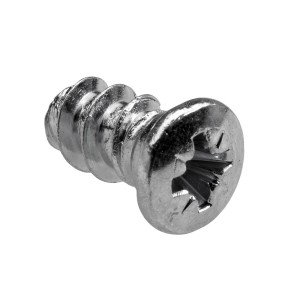 Wkręt Euro Hettich z łbem stożkowym, Ø 6,3 x 11 mm, stal ocynkowana, krzyżakowy, 20 sztuk