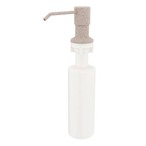 t.b.t. dozownik na płyn do naczyń do kuchni, beżowy/biały.