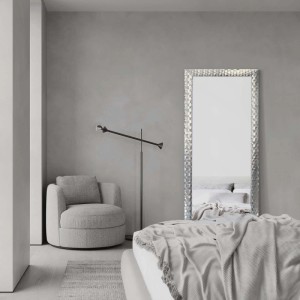 ARS LONGA Lustro SEVILLA srebrne 64 x 84 cm