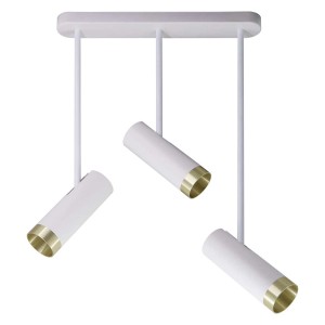 Goldlux Lampa sufitowa PORTO 3xGU10 max. 10W LED biało-złota