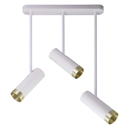 Goldlux Lampa sufitowa PORTO 3xGU10 max. 10W LED biało-złota