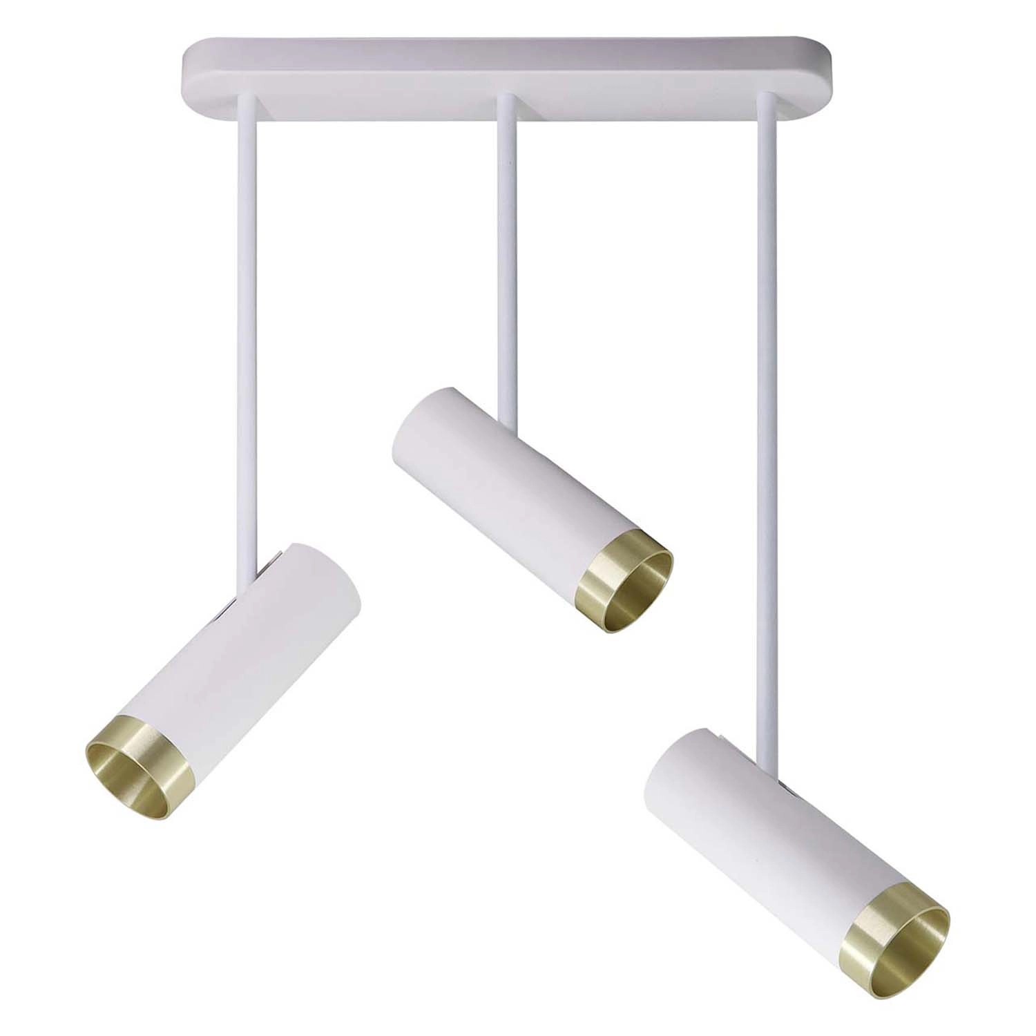 Goldlux Lampa sufitowa PORTO 3xGU10 max. 10W LED biało-złota