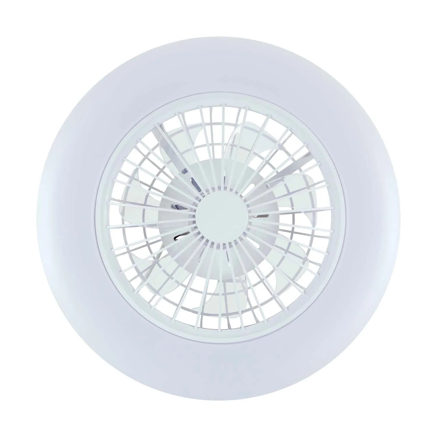 Struhm Lampowentylator LED HALNY pilot 48W CCT 2400lm śr. 48,5cm biało-czarny