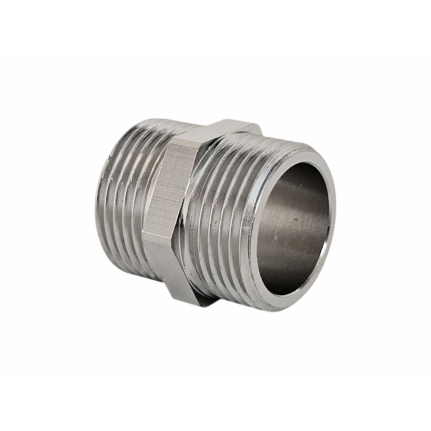 Fluvius Nypel chrom 3/4"