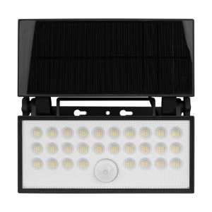 DPM Lampa solarna ruchoma z czuj. ruchu 8W 4000K 800lm IP65 czarna