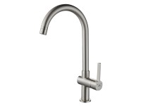 Laveo Bateria zlewozmywakowa stojąca wylewka U Alita chrom