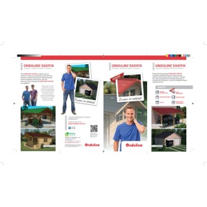 Onduline Płyta Easyfix Compact zielony 82 x 100 cm