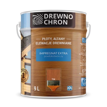 "Drewnochron Impregnat Extra powłokotwórczy tik - 9L></div>