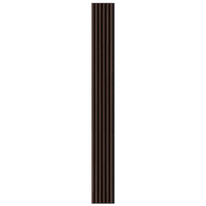Lamele ścienne filc Dąb ciemny Slim 2700x300