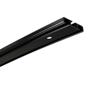 Kowalski Szyna aluminiowa podwójna SLIM agrafka 600 cm czarna