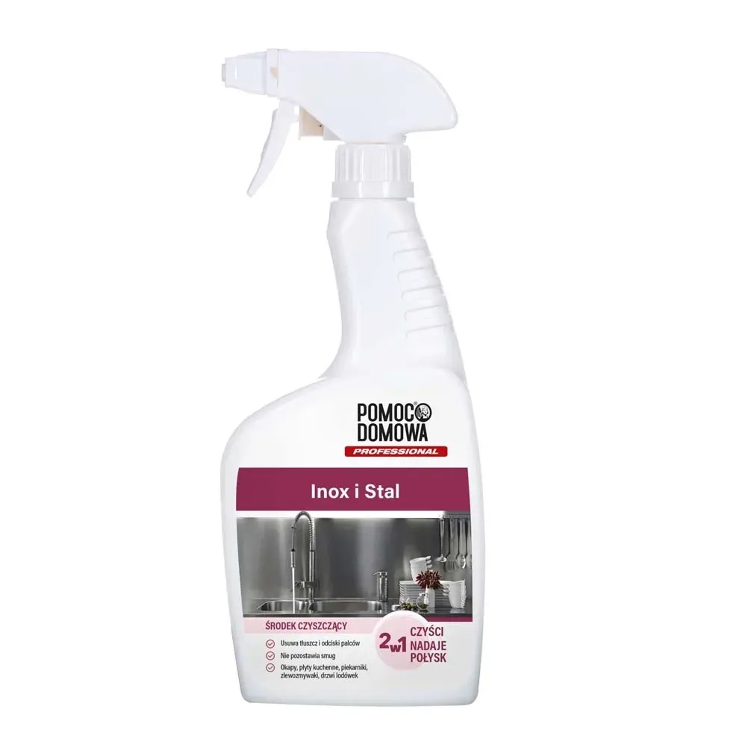 Pomoc Domowa Środek czyszczący Inox i stal  500 ml