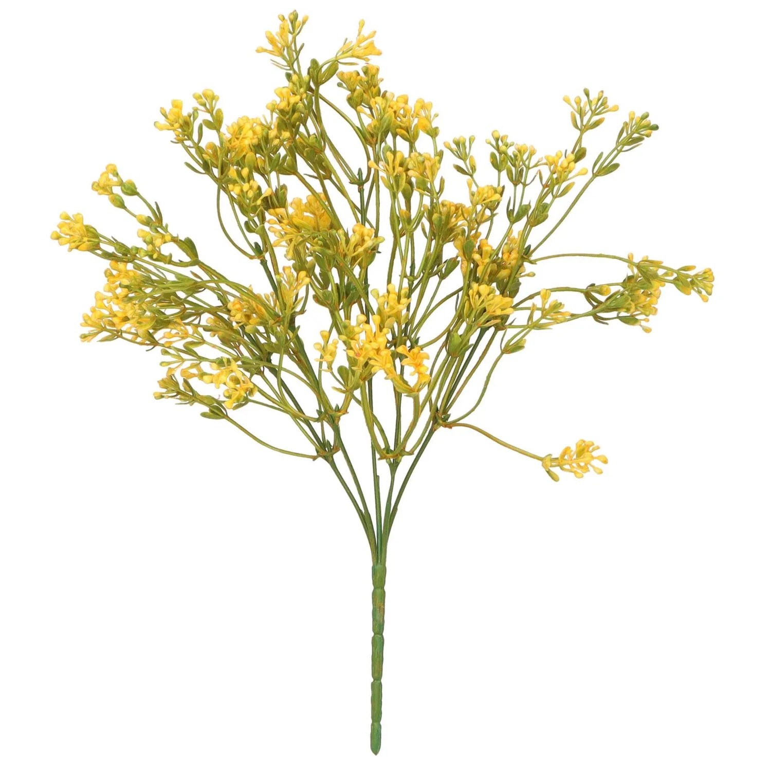 Gałązka dekoracyjna żółta - 39 cm