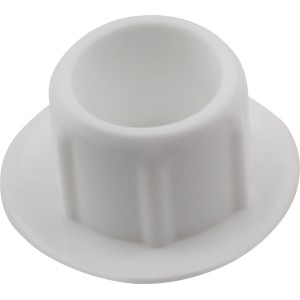 Biała zaślepka śruby meblowej, t.b.t.
