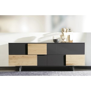 d-c-fix Folia samoprzylepna Uni jedwabisty mat antracyt, 45 cm x 2 m, do indywidualnej dekoracji.