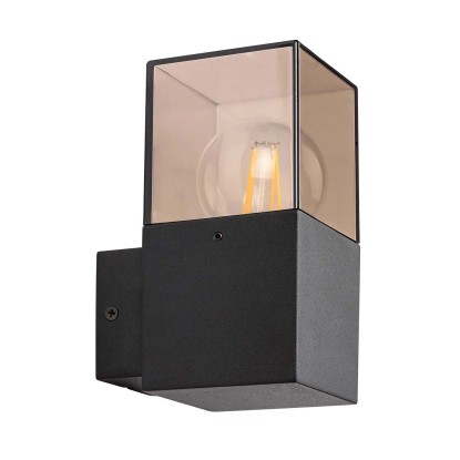 Rabalux Lampa ścienna zewnętrzna Loanda 1xE27 12W czarna