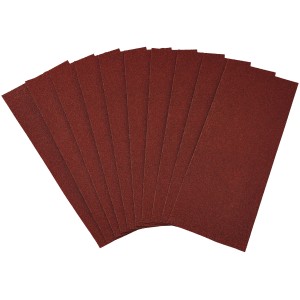 Paski ścierne LUX Classic K180, 10 sztuk, do obróbki drewna i metalu.