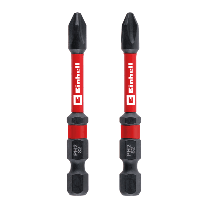 Einhell Zestaw bitów udarowych z podwójnym skrętem PH2 60 mm - 2 szt.