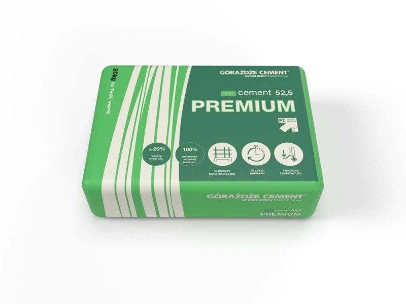 Górażdże Cement Premium CEMII/AM 52,5 20 kg kupuj w OBI