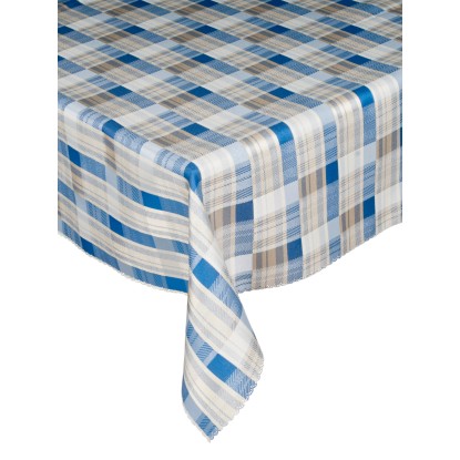 Haft Obrus plamoodporny chabrowo-złoty 100 x 150 cm