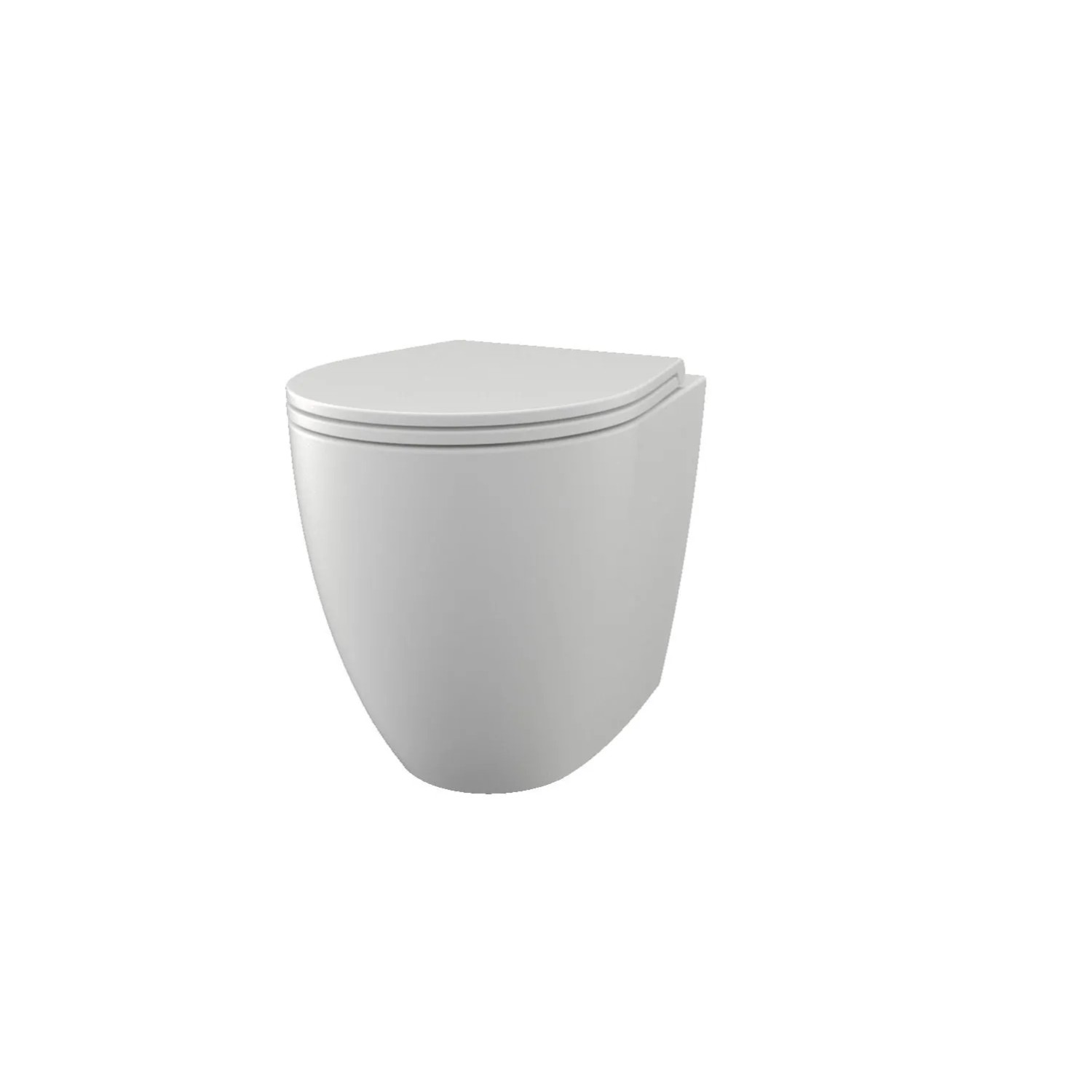 Miska WC Bull500 stawiana biała mat 50x38