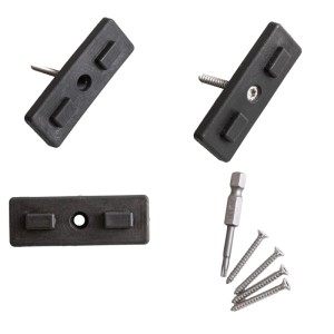 Klipsy plastikowe do desek WPC - 100 szt.