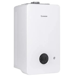 Biały kocioł Junkers t.b.t. do ogrzewania i ciepłej wody