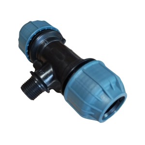 Trójnik PE 25-1/2"GZ-25 mm PN10 Elysee - 2 szt.