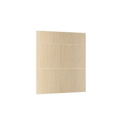 Trzy fronty do szafki z szufladami Roma Dąb Casella naturalny 80 cm