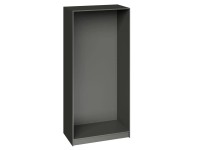 Korpus grafitowy 100 x 225,6 x 58 cm Garderoby/Szafy Modułowe