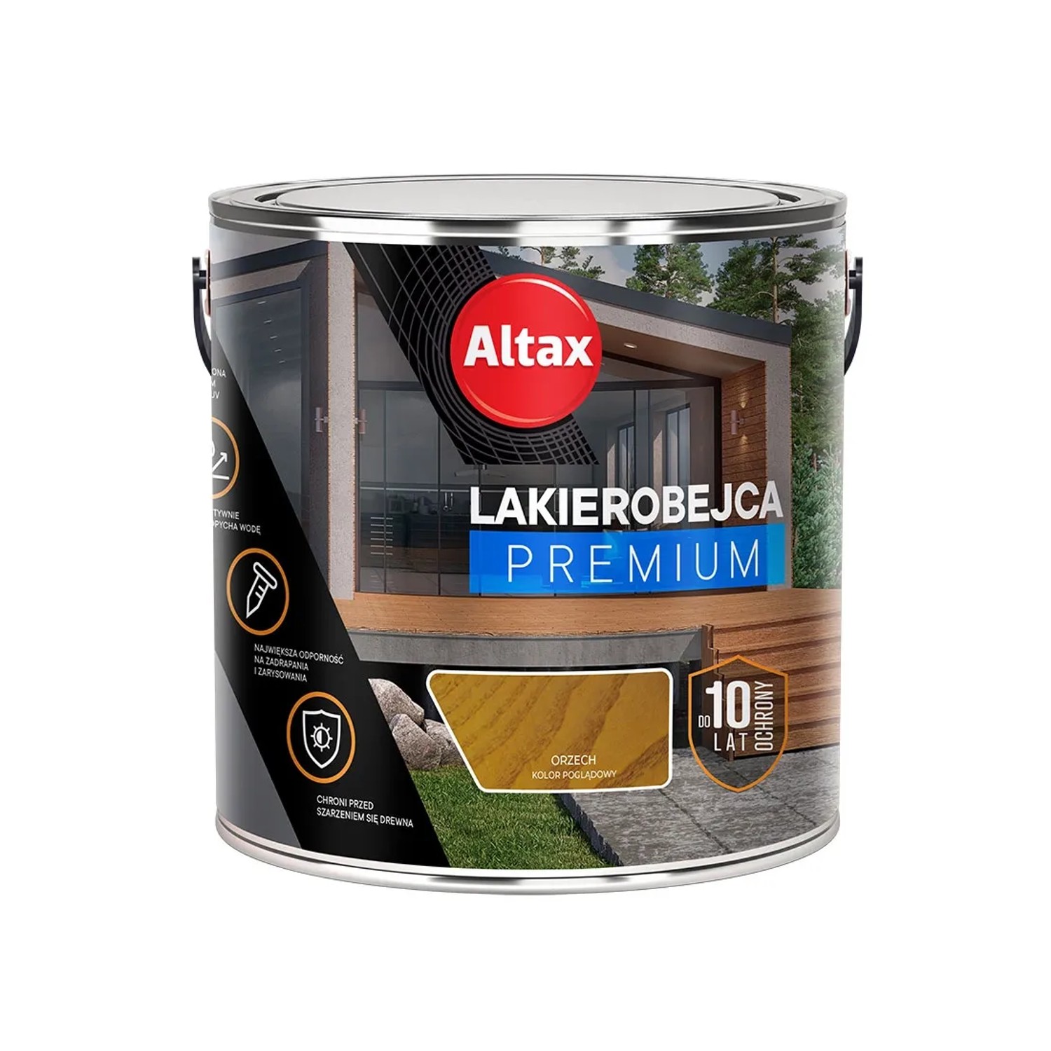 Altax Premium Lakierobejca 2,5l orzech