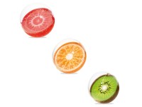 Piłka plażowa śr. 46 cm owoc mix