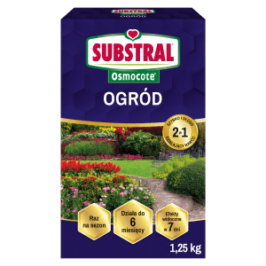 Substral Osmocote nawóz ogrodowy, 1,25 kg, do roślin ozdobnych i kwiatów w ogrodzie.