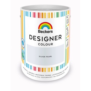 Puszka z farbą do ścian Beckers Designer Colour Silver Pearl.