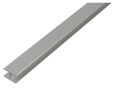 GAH-Alberts Lot De 10 Profilés En U Aluminium Naturel - 1000 X 10 X 8 Mm - Bricolage, Menuiserie, Agencement
