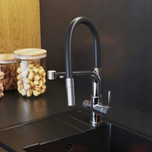 Granitan Bateria kuchenna filtrująca Malta chrom