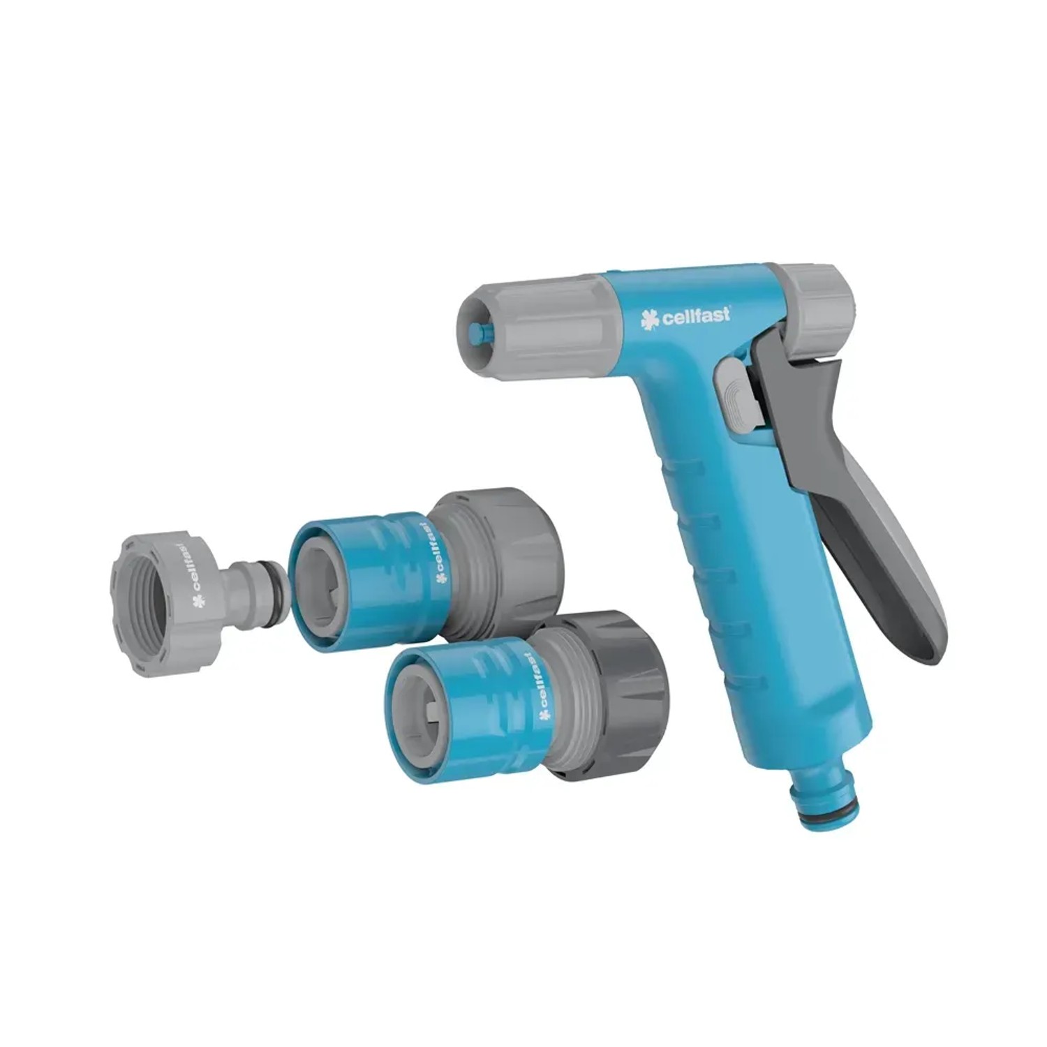 Cellfast Zestaw ze zraszaczem pistoletowym Hydron 3/4"