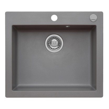 Zlewozmywak Mojito 6 1-kom. moonlight grey 57x50 cm