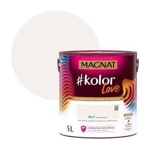 Wiadro z farbą Magnat #kolor Love do ścian wewnętrznych, kolor KL17 JASN