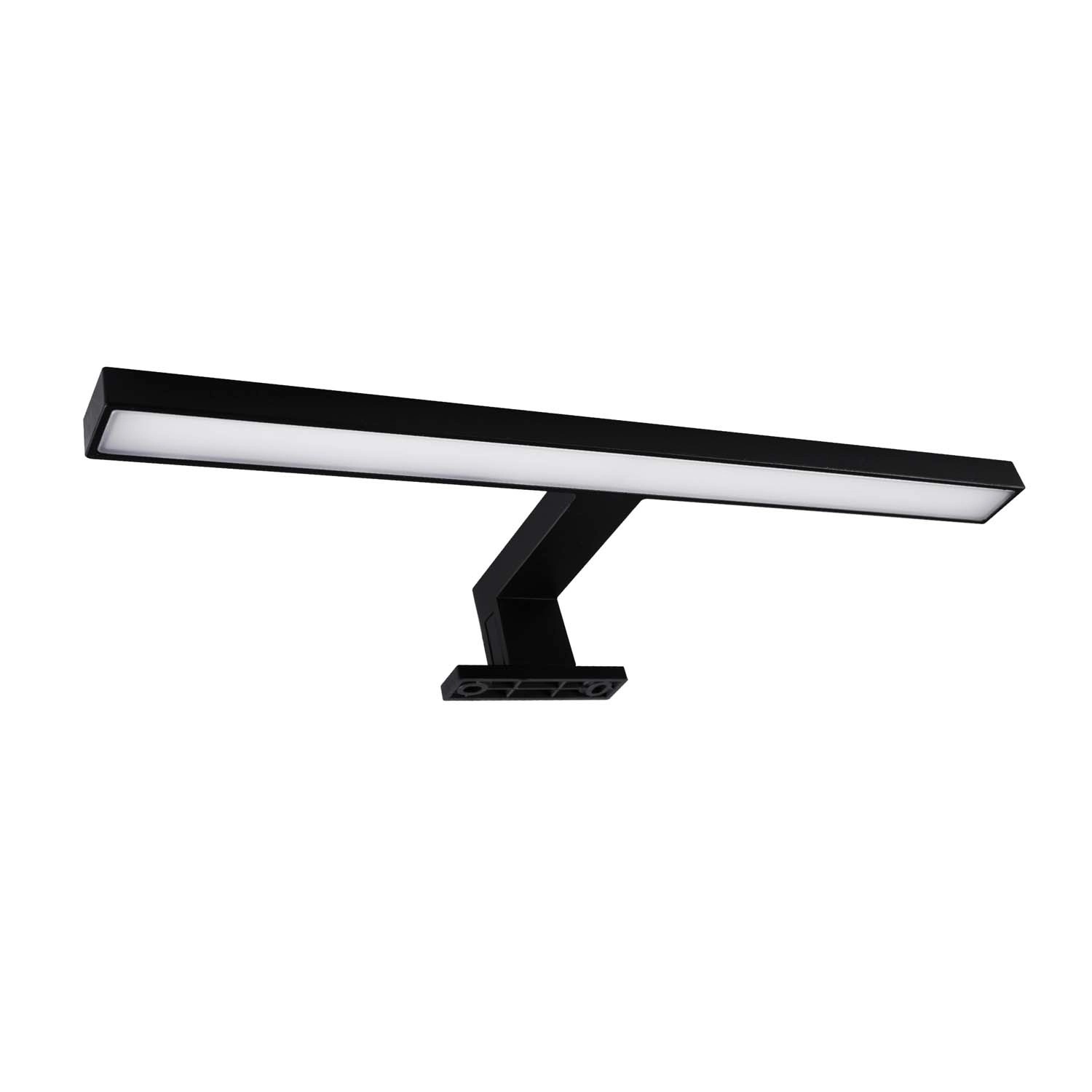 GoldLux Kinkiet LED łazienkowy MILOS 5W 4000K 520lm IP44 szer. 30cm czarny