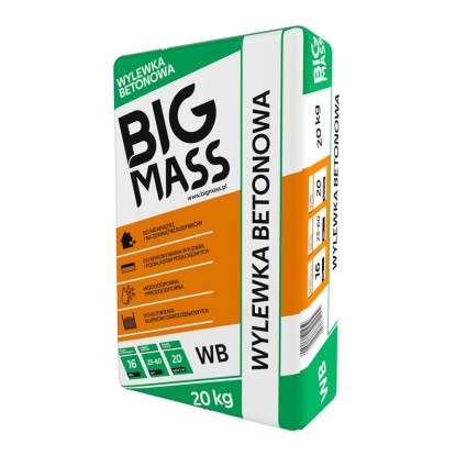MJG Big Mass Wylewka betonowa 20 kg