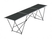 LUX Stół wielofunkcyjny stalowy 300 cm x 60 cm x 75 cm