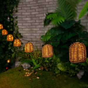4iQ Zestaw 2 girland solarnych CESTA 10xLED dł. 200 cm